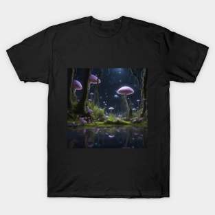 Magic Mushroom Fantasy T-Shirt